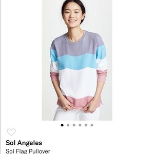 Sol Angeles Sol Flag Pullover